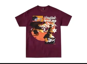 사무라이  T셔츠 L사이즈 긱스룰 실크스크린