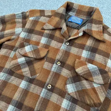 귀중 60년대 후반 PENDLETON 울 보드 셔츠 subculture