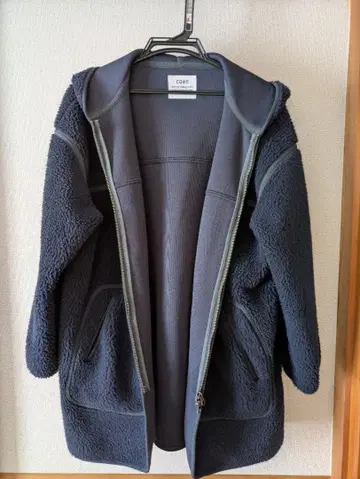coen 플리스 자켓 네이비