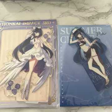 붕괴 3rd 라이덴 메이 아크릴 스탠드 세트