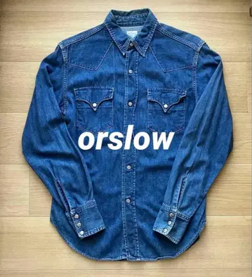 orslow 던거리 데님 셔츠