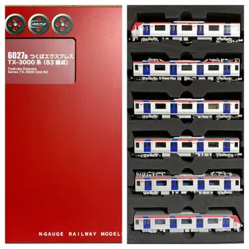 포폰데타 츠쿠바 익스프레스 6027a TX-3000계 83편성 6량