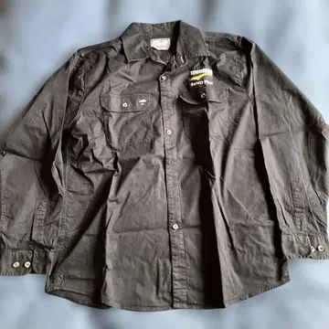 Arborwear 블랙 긴팔 워크 셔츠 XL/TG