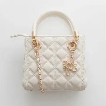 randa 2way 퀼팅 미니백 화이트