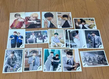 SixTONES 제시 혼합 오프샷 35장 메모장 플레이크 씰 공식 사진