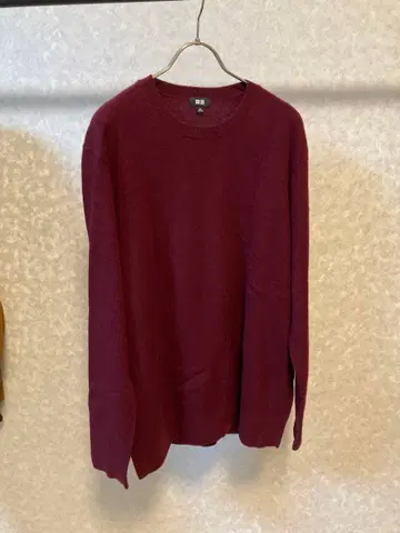 24년제 유니클로 캐시미어 크루넥 스웨터 [XL 사이즈]