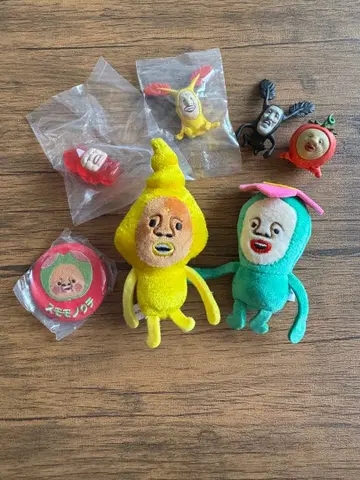 코비토즈칸 피규어 키링 자수 배지 7개 세트