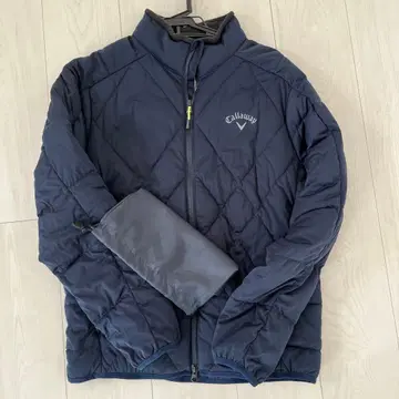 캘러웨이 네이비 퀼팅 자켓 M