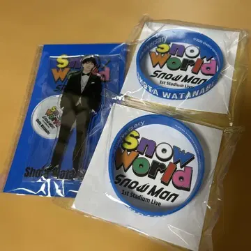 Snow World Snow Man 1st Stadium Live 굿즈