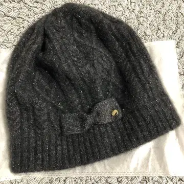 FURLA 훌라 워셔블 캐시미어 니트 모자 미사용 새상품
