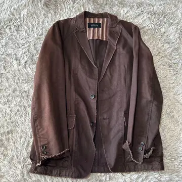 COMME CA ISM 브라운 테일러드 자켓