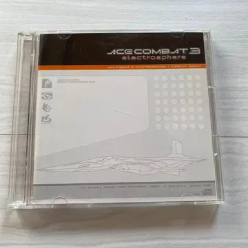 에이스 컴뱃 3 일렉트로스피어 사운드트랙 부록 디스크 2장 세트