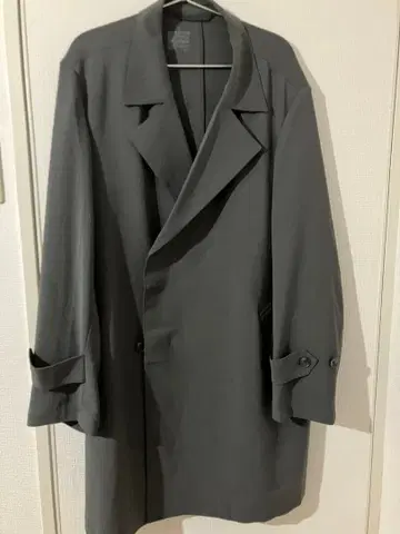 [ 새상품 ] MUJI 무인양품 주름이 잘 가지 않는 더블 코트