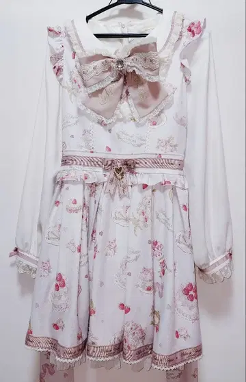 Salon de Fraise 패턴 원피스 LIZLISA 리즈리사