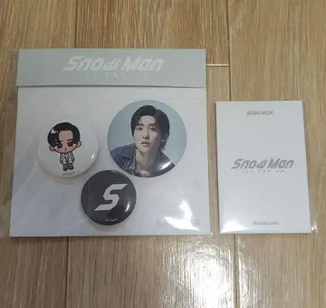Snow Man 방콕 팝업 메구로 렌 세트