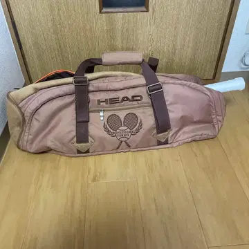 HEAD 프로페셔널 테니스 라켓 백 브라운