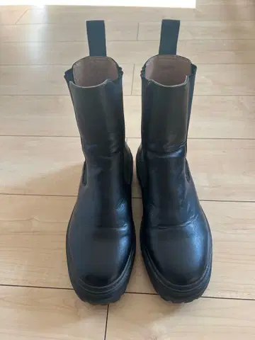 mystic 사이드 고어 부츠 블랙 통굽