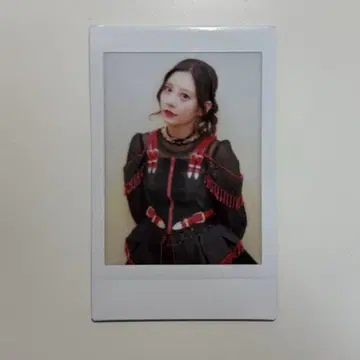 FRUITS ZIPPER 츠키아시 아마네 프린트 폴라로이드