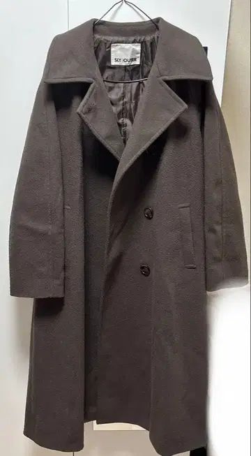 SLY 아우터 브라운 롱 코트