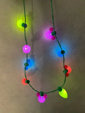 디즈니 크리스마스 일루미네이션 라이트 빛나는 완구