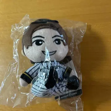 우메노 2 한신 타이거즈 선수 봉제 인형 마스코트 2025 우메노 류타로