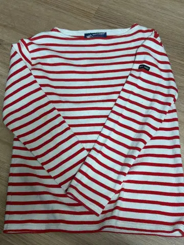 SAINT JAMES 스트라이프 긴팔 (7부 소매) T셔츠