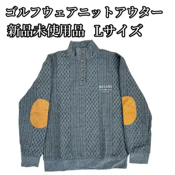 골프웨어 아우터 골프 니트웨어 미사용 새상품 L 사이즈 니트