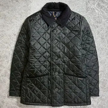 새상품급 LAVENHAM Denham 퀼팅 자켓 40 블랙