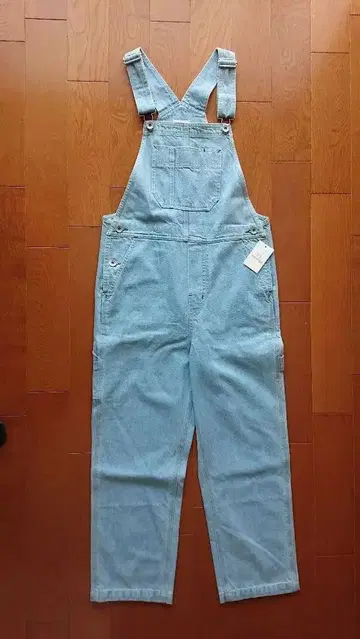 새상품 미사용 BARIXTON 오버롤 라이트 블루