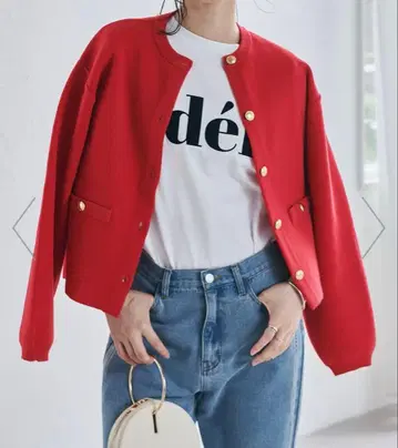 Ranan 금기 MT 골드 조 니트 가디건