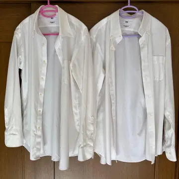 슈퍼 논아이론 셔츠 2장 세트