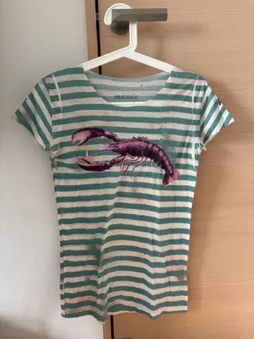 maxsix 스트라이프 랍스터 T셔츠