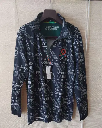 [새상품] BENETTON 베네통 골프웨어 블랙 3L