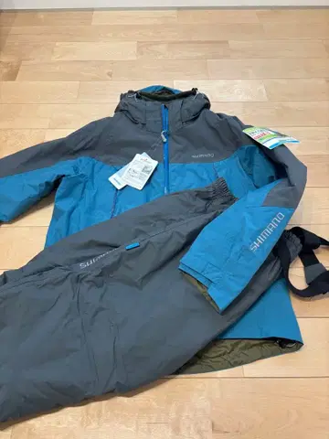 SHIMANO 낚시 수트 (상하의 세트) DS 어드밴스 웜 수트