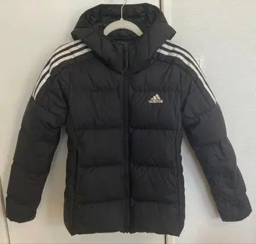 adidas 후드 부착 여성용 다운 자켓