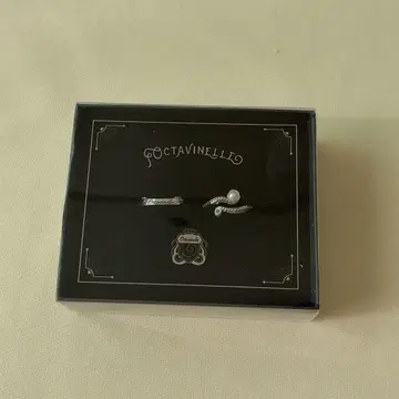 [미사용 새상품] 트위스테 2연 반지 옥타비넬 기숙사 반지