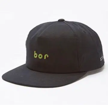 BAL 캡 발Cotton 5-Panel Hat 캡 블랙