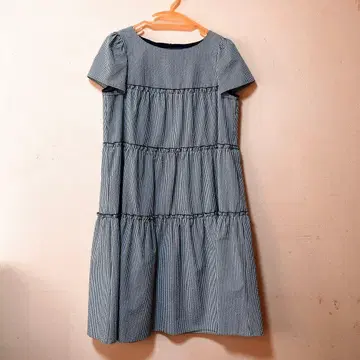 엠즈 그레이시 깅엄 체크 원피스 42 새상품 택 2025년 SALE