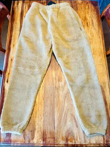 68&Brothers 베이지 보아 플리스 팬츠 M 사이즈