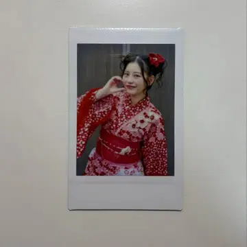 FRUITS ZIPPER 츠키아시 아마네 프린트 폴라로이드