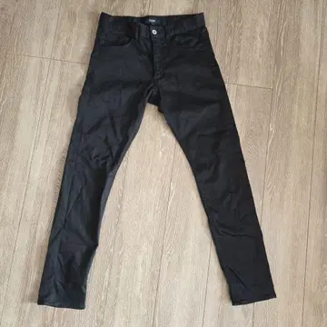 BEAMS 블랙 스키니 팬츠 남성용