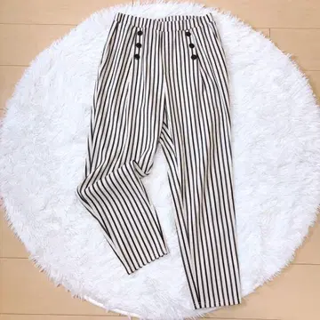 Re.Verofonna 베로폰나 컨디션 최상 스트라이프 팬츠 버튼 38