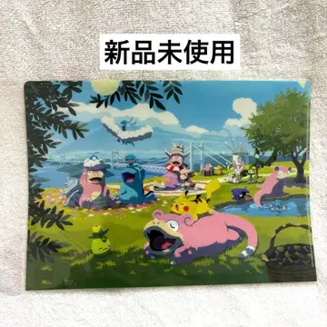A4 클리어 파일 포켓몬 야돈 포켓몬 센터 카가와 한정품 카가와 한정판