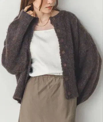 [ hunch ] 모헤어 터치 2WAY 가디건 2024 A/W 신상