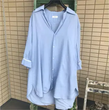 EDITION 파이핑 파자마 블라우스