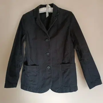 무인양품 블랙 자켓 면 100%