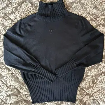 엠즈 그레이시 꽃 모티브 터틀넥 스웨터 40