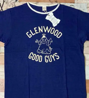 [ L ] 미사용품 웨어하우스 GLENWOOD 링거 tee NV/CR