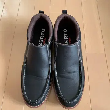 LIBERTO EDWIN 블랙 슬립온 28cm