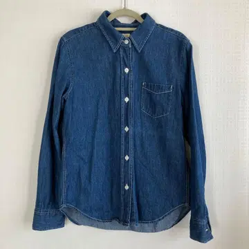 새상품급 SOMETHING EDWIN 썸씽 데님 셔츠 S 사이즈
